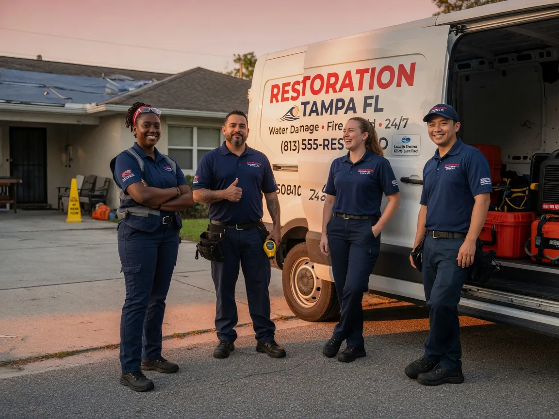 Water Damage Restoration company in Horace, ND